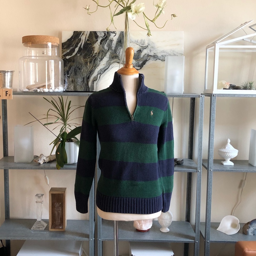 Polo Ralph Lauren Half Zip Pullover Sweater
